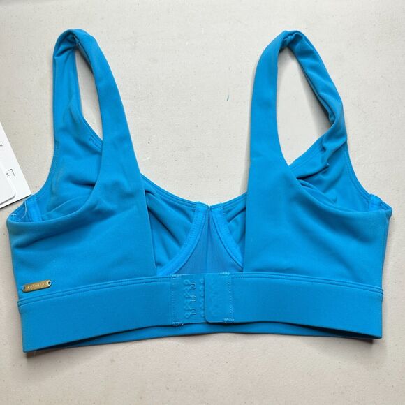 New L*Space Active Tryout Sports Bra ELB Blue Women's Small NWT Underwire - Picture 4 of 12